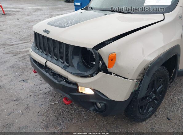 ZACCJBCB4HPF53050 2017 JEEP RENEGADE DESERTHAWK Beige Front view