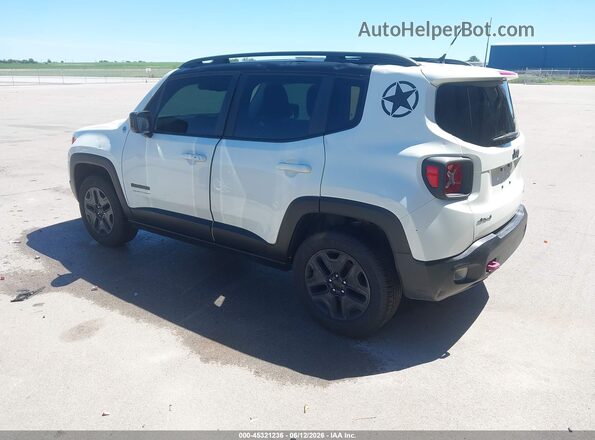 ZACCJBCB4HPF73900 2017 JEEP RENEGADE White Հետևի ձախ