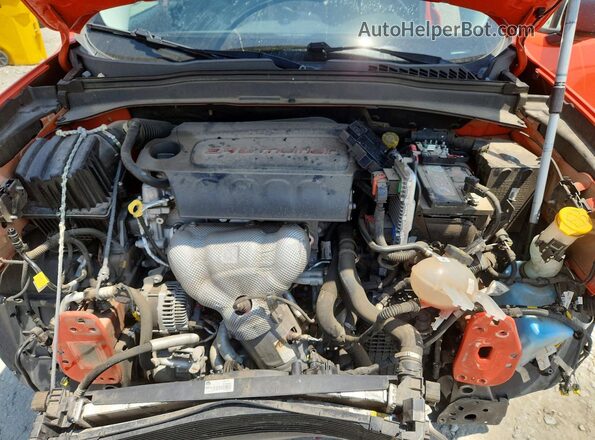 ZACCJBCB4HPF94777 2017 JEEP RENEGADE Оранжевый Вид подкапотного пространства