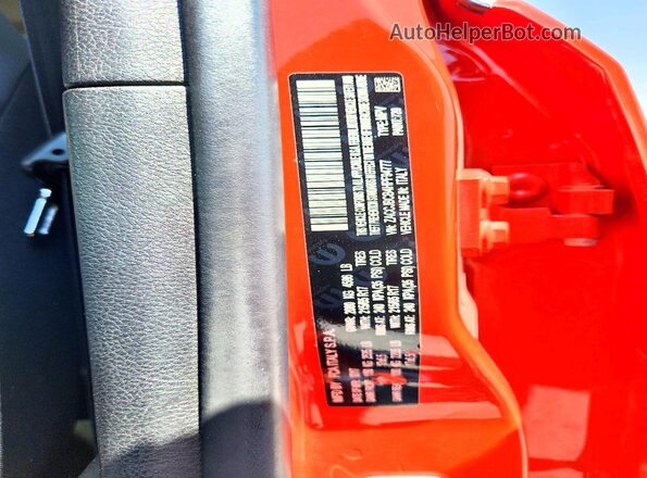 ZACCJBCB4HPF94777 2017 JEEP RENEGADE Оранжевый Панорамный вид салона 360°