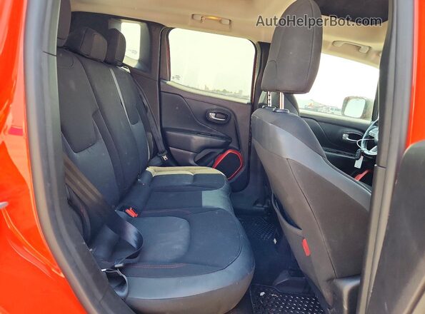 ZACCJBCB4HPF94777 2017 JEEP RENEGADE Оранжевый Вид задней части салона
