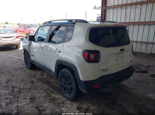 ZACCJBCB4JPH70121 2018 JEEP RENEGADE White Trasero izquierdo