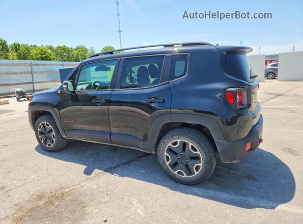 ZACCJBCB5HPF98658 2017 JEEP RENEGADE Black Tył lewy