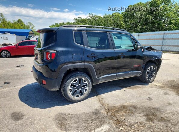 ZACCJBCB5HPF98658 2017 JEEP RENEGADE Black Tył prawy