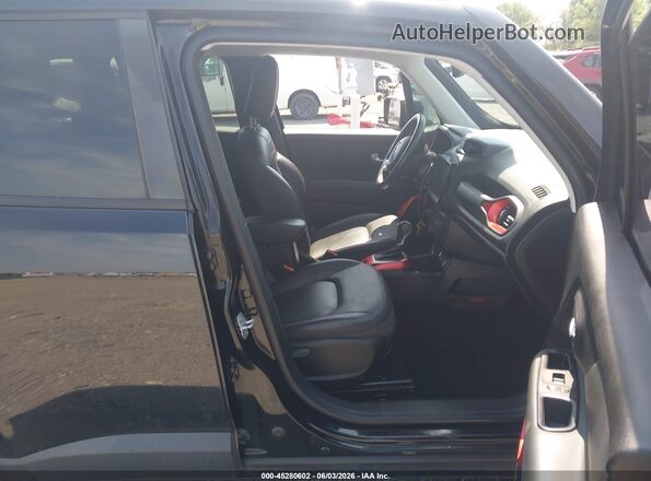 ZACCJBCB5JPH46233 2018 JEEP RENEGADE Black Widok wnętrza z przodu