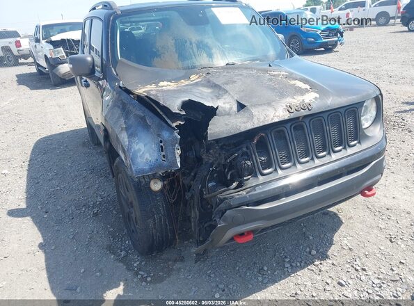 ZACCJBCB5JPH46233 2018 JEEP RENEGADE Black Widok z przodu