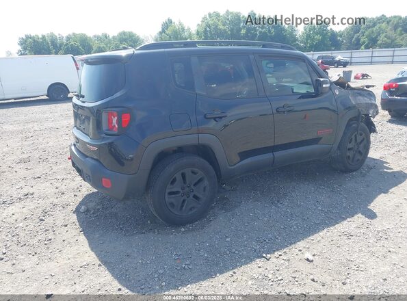 ZACCJBCB5JPH46233 2018 JEEP RENEGADE Black Tył prawy