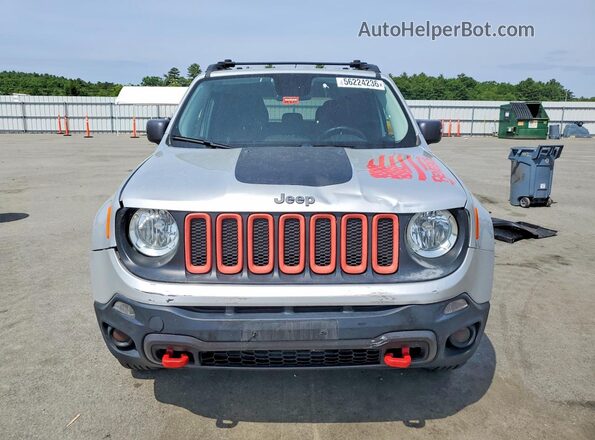 ZACCJBCB6HPE90677 2017 JEEP RENEGADE Silver Vista frontal