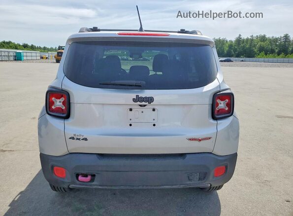 ZACCJBCB6HPE90677 2017 JEEP RENEGADE Silver Vista trasera