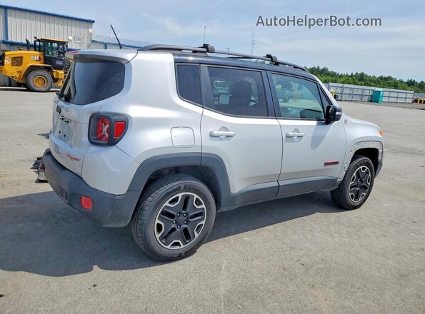 ZACCJBCB6HPE90677 2017 JEEP RENEGADE Silver Trasero derecho