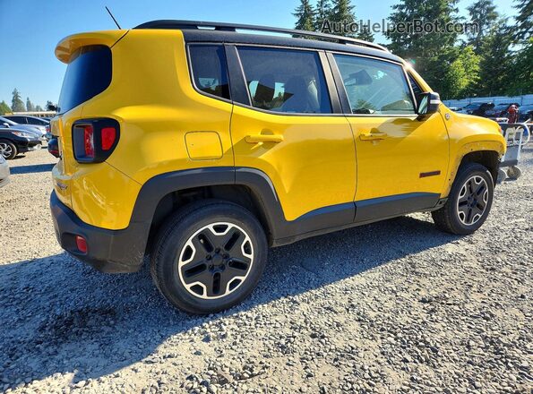 ZACCJBCB6HPF18204 2017 JEEP RENEGADE Желтый 