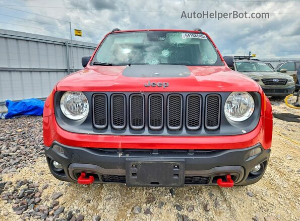 ZACCJBCB7HPE63004 2017 JEEP RENEGADE Red წინა ხედი