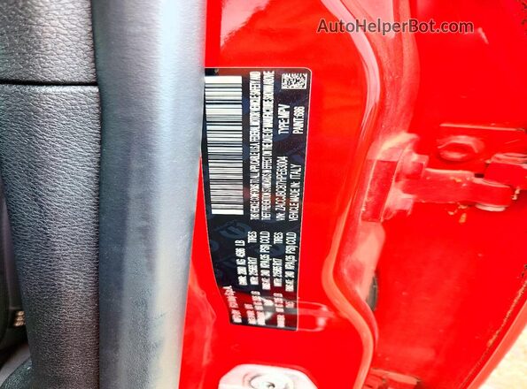 ZACCJBCB7HPE63004 2017 JEEP RENEGADE Red ძრავის განყოფილების ხედი