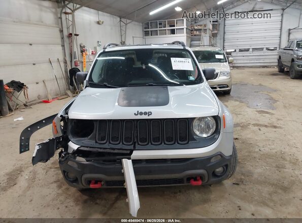 ZACCJBCB7HPF46450 2017 JEEP RENEGADE Silver ხელსაწყოთა პანელის ხედი