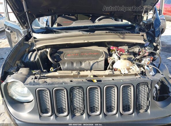 ZACCJBCB7JPG98007 2018 JEEP RENEGADE Black Вид ззаду