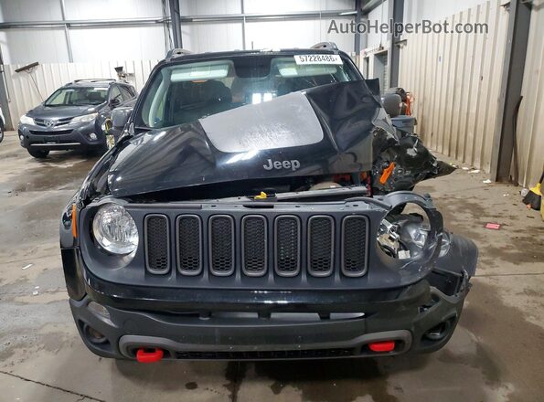 ZACCJBCB7JPH37274 2018 JEEP RENEGADE Black წინა ხედი