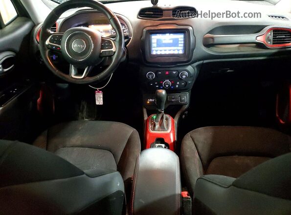ZACCJBCB7JPH37274 2018 JEEP RENEGADE Black წინა პანელის ხედი