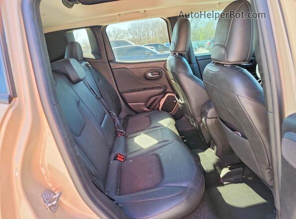 ZACCJBCB8HPE87909 2017 JEEP RENEGADE Желто-коричневый Вид задних сидений