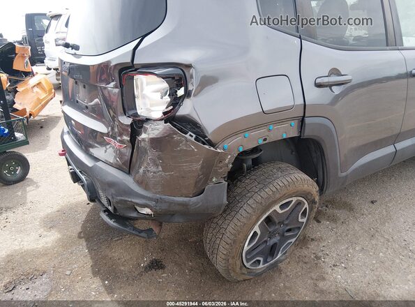 ZACCJBCB8HPF26420 2017 JEEP RENEGADE Gray წინა ხედი