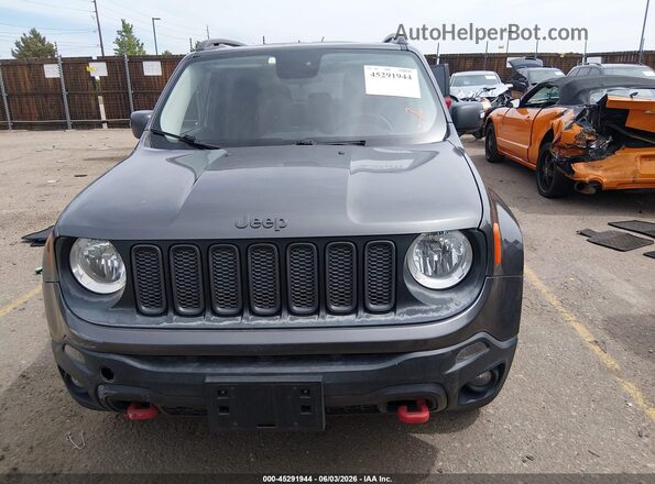ZACCJBCB8HPF26420 2017 JEEP RENEGADE Gray ხელსაწყოთა პანელის ხედი