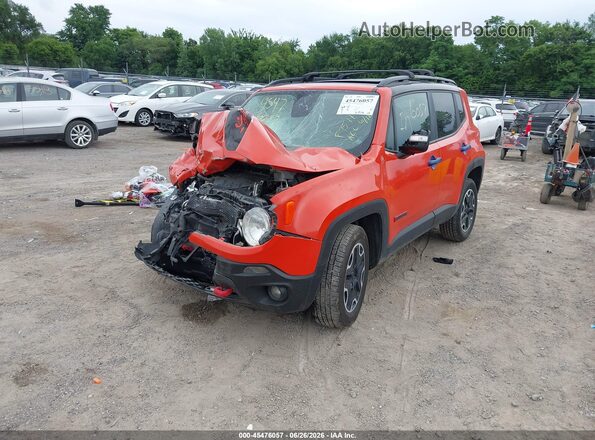 ZACCJBCB9HPF75111 2017 JEEP RENEGADE Orange Front left