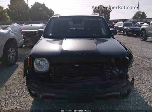 ZACCJBCBXJPH97307 2018 JEEP RENEGADE Black Widok wnętrza z tyłu