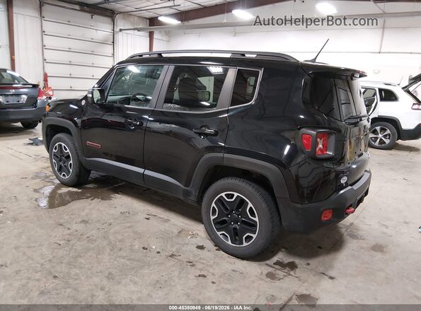 ZACCJBCT0GPD33671 2016 JEEP RENEGADE Black Հետևի ձախ