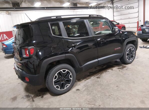 ZACCJBCT0GPD33671 2016 JEEP RENEGADE Black Հետևի աջ