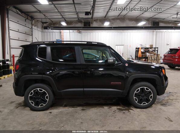 ZACCJBCT0GPD33671 2016 JEEP RENEGADE Black Սալոնի հետևի տեսք