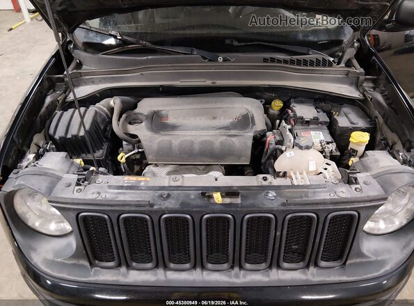 ZACCJBCT0GPD33671 2016 JEEP RENEGADE Black Հետևի տեսք