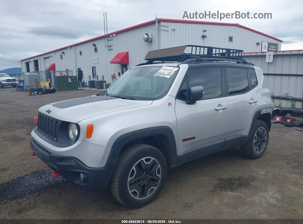 ZACCJBCT1GPD12862 2016 JEEP RENEGADE Silver Front left