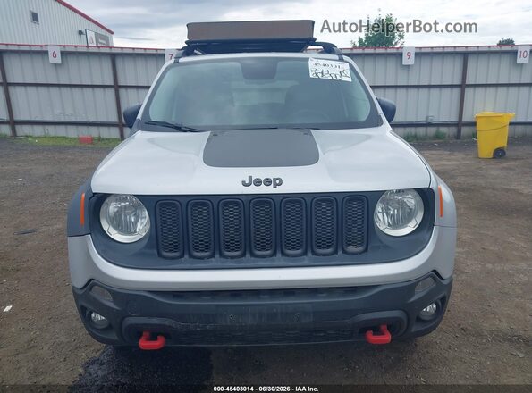 ZACCJBCT1GPD12862 2016 JEEP RENEGADE Silver Rear interior view