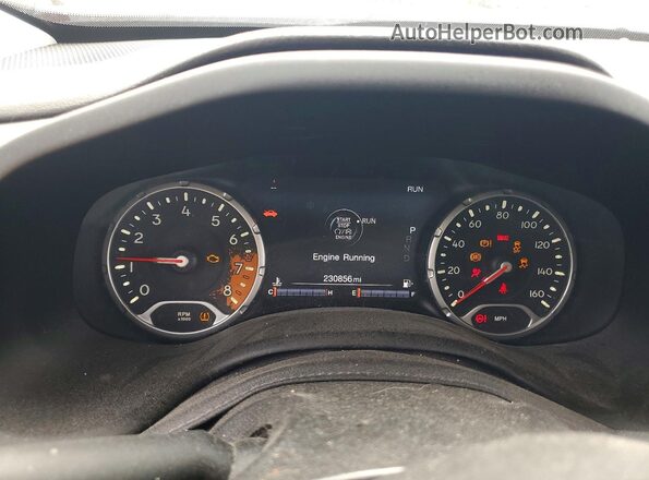 ZACCJBCT1GPD13199 2016 JEEP RENEGADE Blue Instrument cluster view