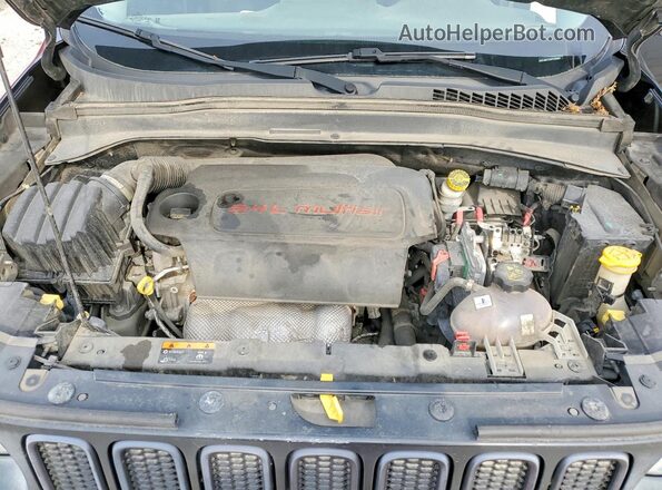 ZACCJBCT2GPC80830 2016 JEEP RENEGADE Black ძრავის განყოფილების ხედი