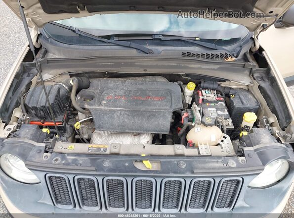 ZACCJBCT2GPD03006 2016 JEEP RENEGADE Коричневый Вид сзади
