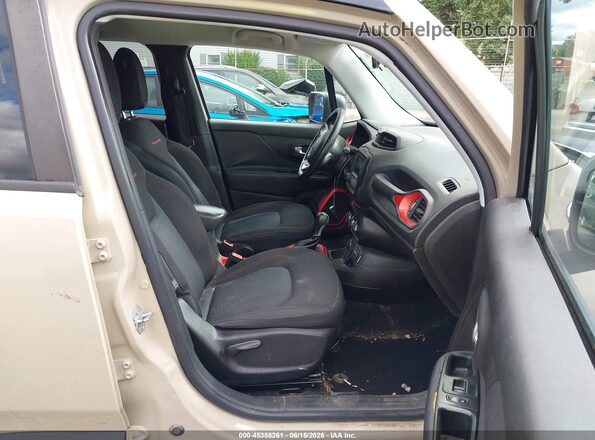 ZACCJBCT2GPD03006 2016 JEEP RENEGADE Коричневый Вид салона спереди