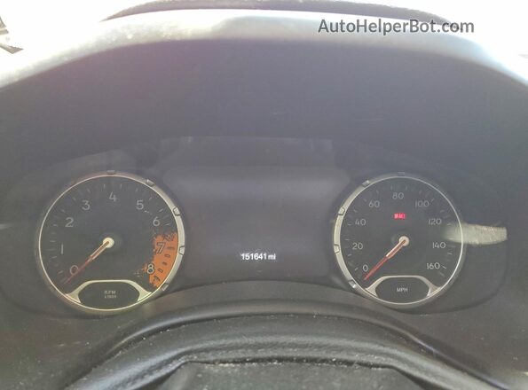 ZACCJBCT4GPC56643 2016 JEEP RENEGADE Оранжевый Вид щитка приборов