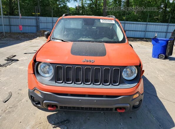 ZACCJBCT4GPC56643 2016 JEEP RENEGADE Оранжевый Вид спереди