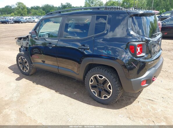 ZACCJBCT5GPD56993 2016 JEEP RENEGADE Черный Задняя левая четверть
