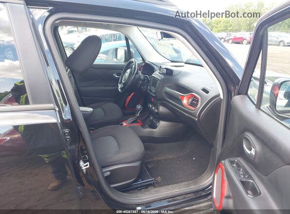 ZACCJBCT5GPD56993 2016 JEEP RENEGADE Черный Вид салона спереди