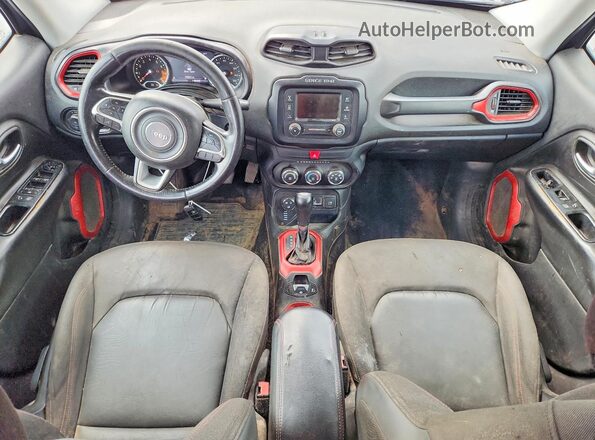 ZACCJBCT6GPD35537 2016 JEEP RENEGADE Blue წინა პანელის ხედი