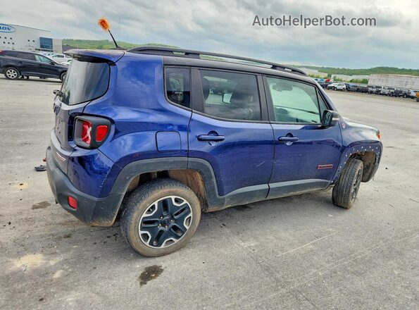 ZACCJBCT6GPD35537 2016 JEEP RENEGADE Blue უკანა მარჯვენა