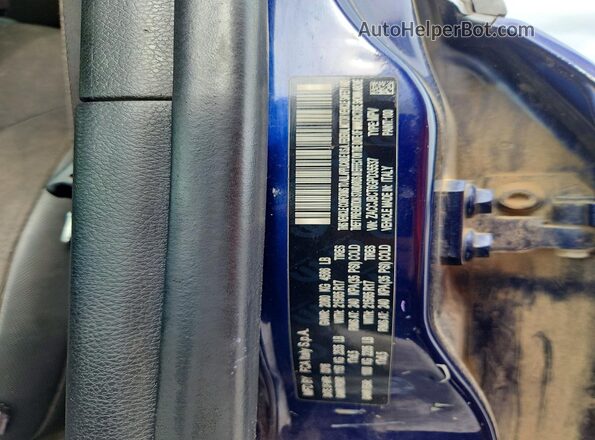 ZACCJBCT6GPD35537 2016 JEEP RENEGADE Blue ძრავის განყოფილების ხედი