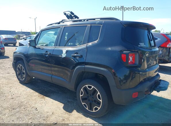 ZACCJBCT7GPD23073 2016 JEEP RENEGADE Black Trasero izquierdo