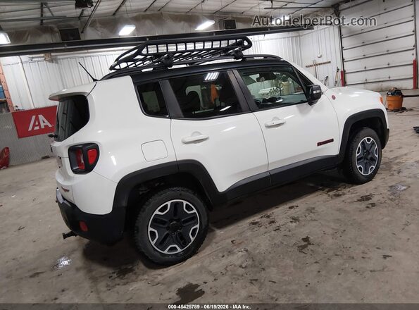 ZACCJBCT7GPD85833 2016 JEEP RENEGADE White Задня права чверть