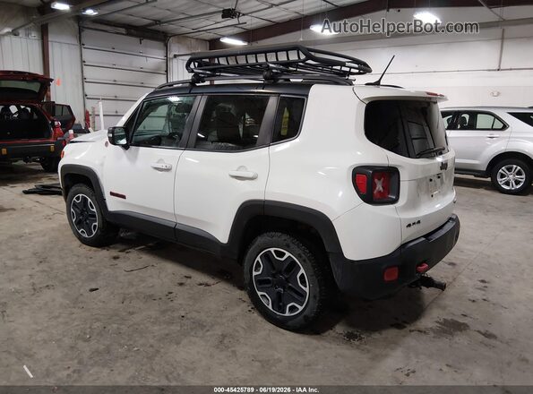 ZACCJBCT7GPD85833 2016 JEEP RENEGADE White Задня ліва чверть