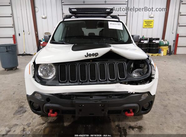 ZACCJBCT7GPD85833 2016 JEEP RENEGADE White Вид щитка приладів