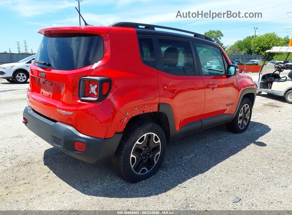 ZACCJBCT8GPD97912 2016 JEEP RENEGADE Red Trasero derecho