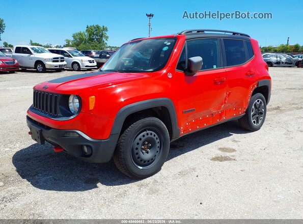 ZACCJBCT8GPD97912 2016 JEEP RENEGADE Red Vista tres cuartos delantera izquierda