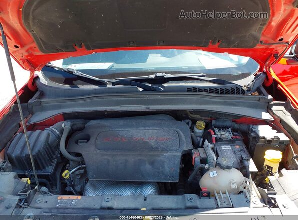 ZACCJBCT8GPD97912 2016 JEEP RENEGADE Red Vista trasera